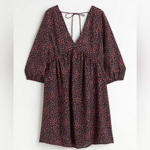 Floral V-Neck Flowy Boho Dress - NWT